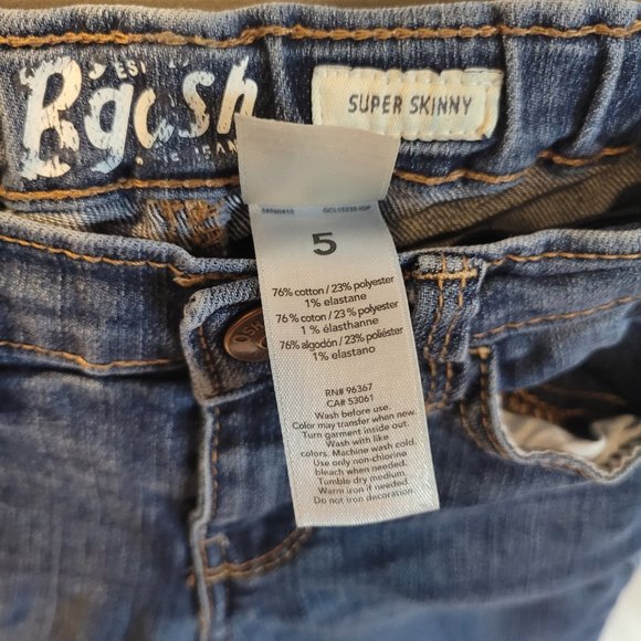 Bundle of 2 B'gosh Girl's Super Skinny Jeans - Picture 5 of 10